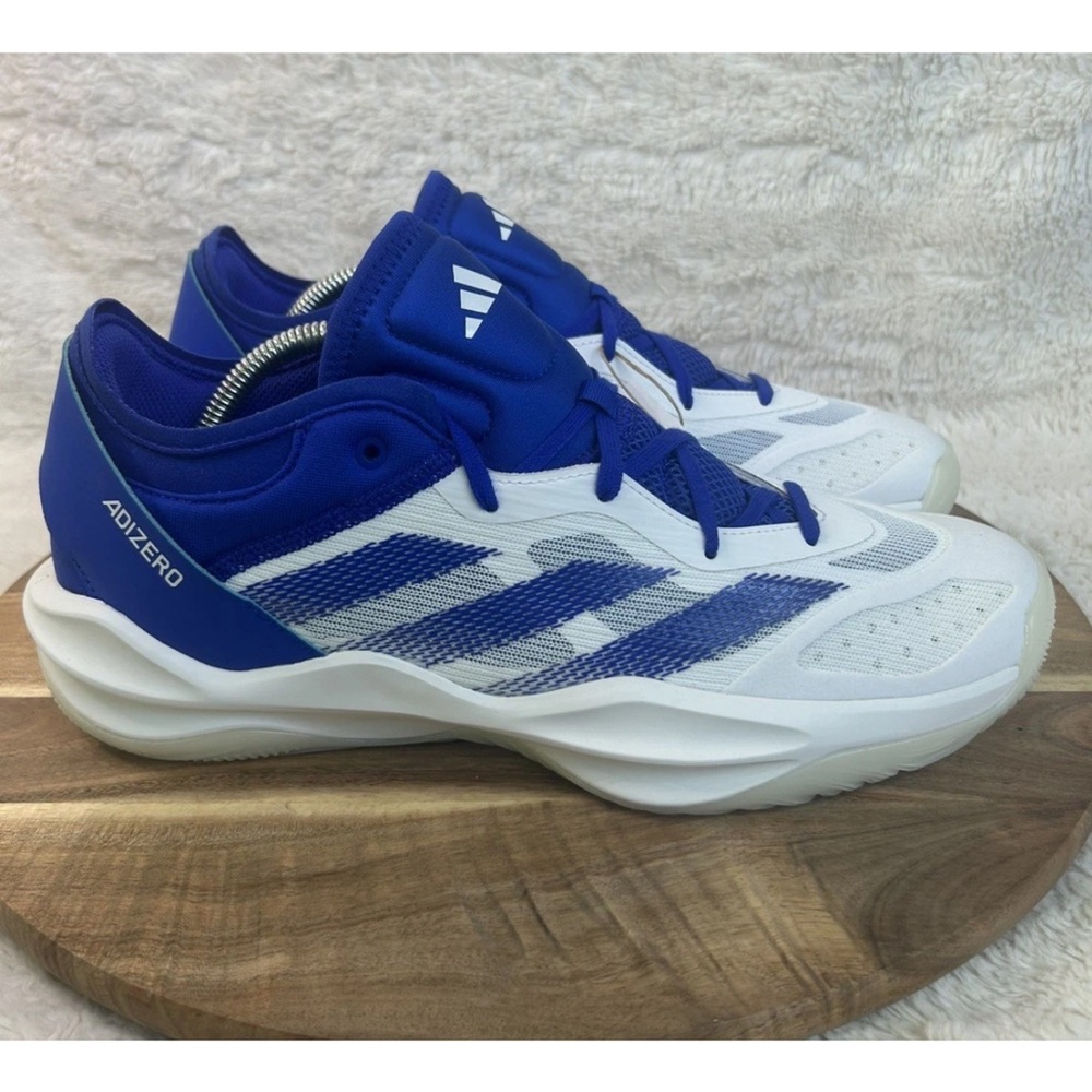 Adidas Adizero Select 2.0 Team Basketball Men’s Size 10 Blue Athletic Shoes